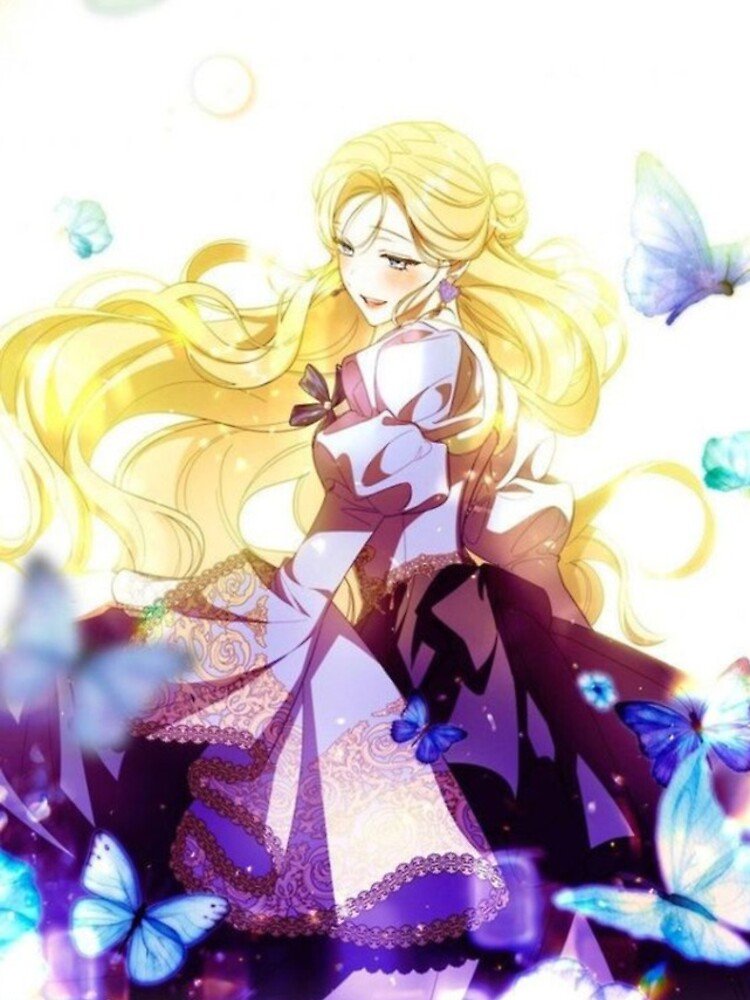 Portrait de Ruby (Rudbeckia de Borgia) dans le Webtoon How to Get My Husband on My Side, montrant sa vulnérabilité et sa force intérieure.
