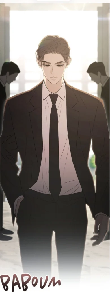 Jeong dans Nos Tabous, CEO charismatique et dominant du webtoon romantique contemporain.
